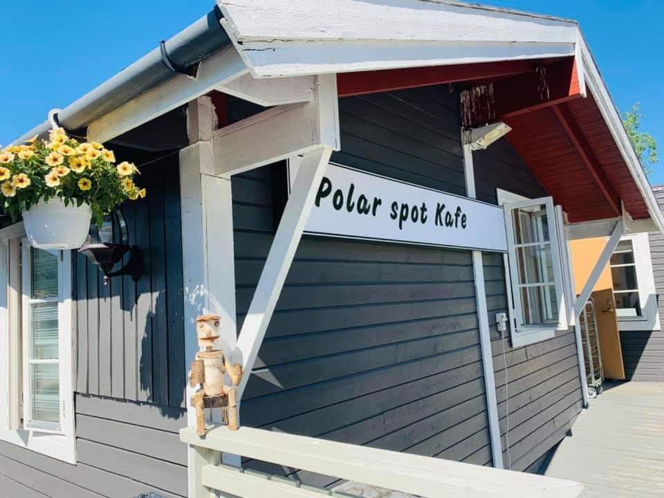 فندق Polar Spot Camping Nygardsjoen المظهر الخارجي الصورة
